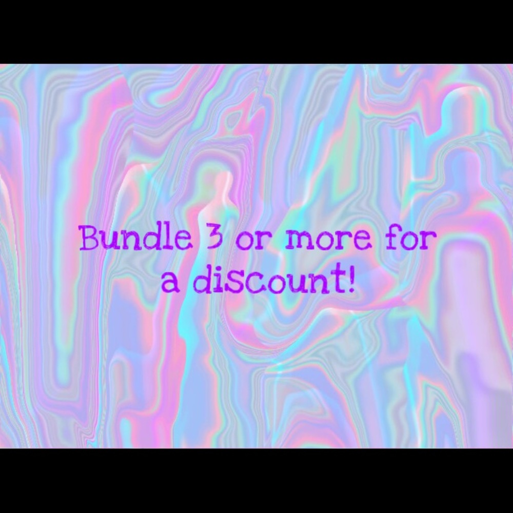 Bundle for a discount!